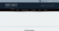 Desktop Screenshot of bennettweston.com